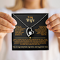 To my Wife Forever Love necklace i know i'm not perfect