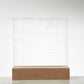 To my Wife - Acrylic Square Plaque