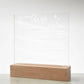 To my Wife - Acrylic Square Plaque